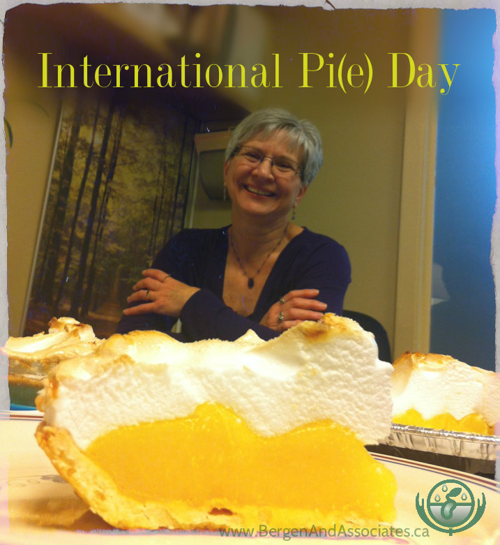 March 14 is International Pie Day and we celebrated in style at Bergen and Associates Counseling in Winnipeg